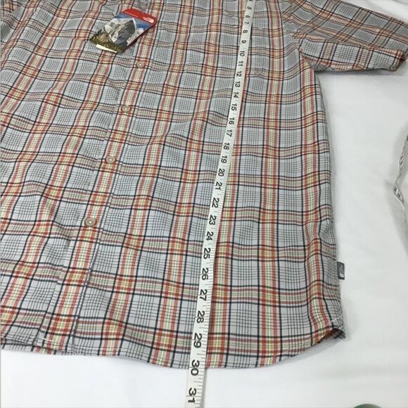 The North Face Off Grid Short Sleeve Button Down Shirt Size Large - Picture 6 of 10